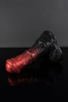 Dildo Twisted Beast Nessus Demon Blood (Ombre) střední