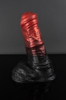 Dildo Twisted Beast Nessus Demon Blood (Ombre) extra velké