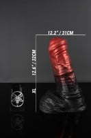 Twisted Beast Nessus Dildo Demon Blood (Ombre) XL