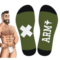 SneakXX Hanky ARMY Socks