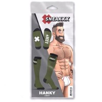 SneakXX Hanky ARMY Socks