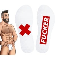 SneakXX Stripe FUCKER Socks