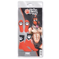 Ponožky Kinky Puppy Paw oranžové