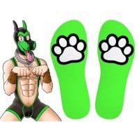 Ponožky Kinky Puppy Paw zelené