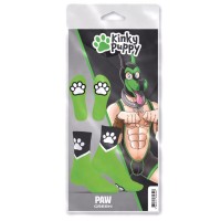 Kinky Puppy Paw Socks Green