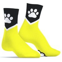 Ponožky Kinky Puppy Paw žlté