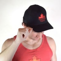 Topped Toys Baseball Hat Black-Red