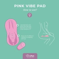 Vibračná podložka EasyToys Vibe Pad Tapping + Vibrating