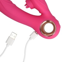Vibrátor Loveline Tongue Flickering and Heating Rabbit