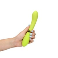 Vibrátor Loveline Silicone G-Spot Lime Passion