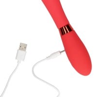 Vibrátor Loveline Silicone Smooth Salsa