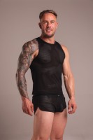 Sukrew Net Vest Nightlife Black