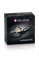 Stimulátor žaludu s penis plugem Mystim Plunging Pete