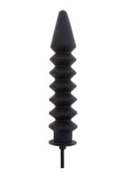 Hidden Desire Inflatable Ribbed Plug Dildo