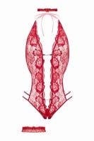 Erotické body Christine Renee červené