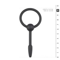 Sinner Gear Small Silicone Penis Plug with Pull Ring 4–8 mm