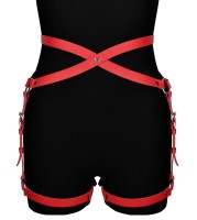 Karess Alisa Leather Women’s Harness Black