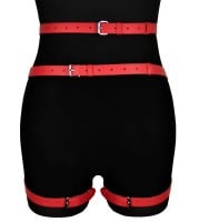 Karess Alisa Leather Women’s Harness Black