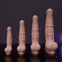 Erotixxx Toys Horse Dildo Warm Flesh 40% M