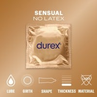Kondomy Durex Sensual No Latex 10 ks