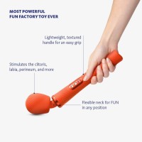 Fun Factory Vim Massage Wand Sunrise Orange
