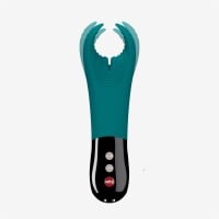 Fun Factory Manta Vibrating Stroker Deep Sea Blue