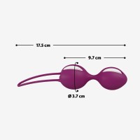 Venušiny kuličky Fun Factory Smartballs Duo White/Grape