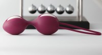 Venušiny kuličky Fun Factory Smartballs Duo White/Grape