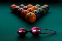 Venušiny kuličky Fun Factory Smartballs Duo White/Grape