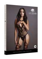 Bodystocking Le Désir High Neck Fishnet S–XL