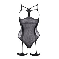 Erotické body Le Désir Open-Cup Strappy Teddy S–XL
