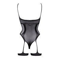Erotické body Le Désir Open-Cup Strappy Teddy S–XL