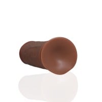 RealRock Extra Thick Dildo Without Balls 9″ Tan