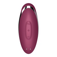 Prikladací vibrátor Satisfyer Tap & Climax 2 Grey