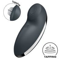 Prikladací vibrátor Satisfyer Tap & Climax 2 Red