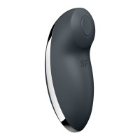 Prikladací vibrátor Satisfyer Tap & Climax 2 Grey