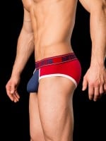 Barcode Berlin Brief Brixton Red-Navy-White