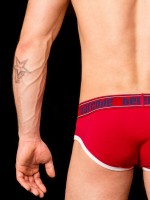 Barcode Berlin Brief Brixton Red-Navy-White