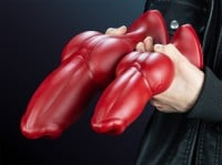 Weredog Dagger Dildo Crimson Extra Large