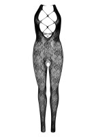 Bodystocking Daring Intimates Floral Halter