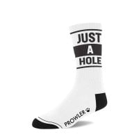Prowler Red Just a Hole Socks White