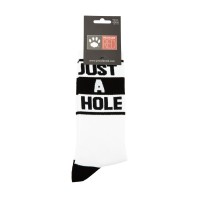 Prowler Red Just a Hole Socks White
