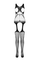 Bodystocking Passion BS106 čierne