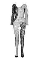 Bodystocking Passion BS107 červené