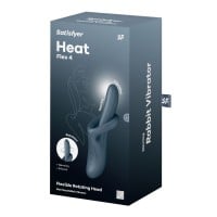 Rotační vibrátor Satisfyer Heat Flex 4 modrý