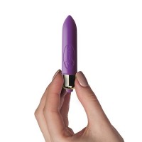 Rocks-Off RO-80mm Purple Vibrating Bullet