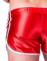 Barcode Berlin Shiny Short Dean Red-White