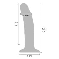 Vibračné dildo ToyJoy Get Real Vibrating Dong telové