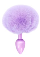 Análny kolík s chvostom ToyJoy Happiness Enchanting Bunnytail ružový