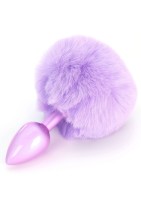 Análny kolík s chvostom ToyJoy Happiness Enchanting Bunnytail ružový